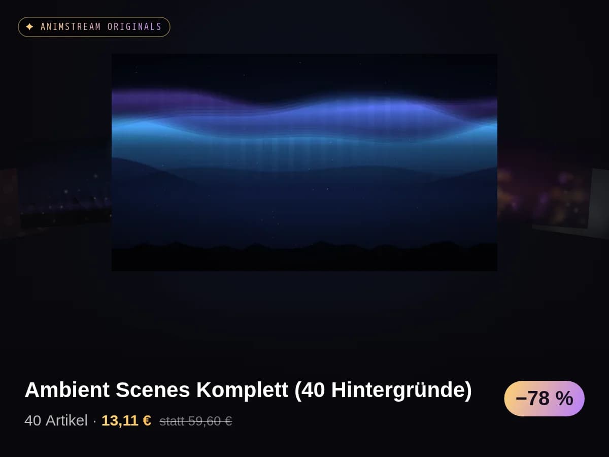 Ambient Scenes Komplett (40 Hintergründe)