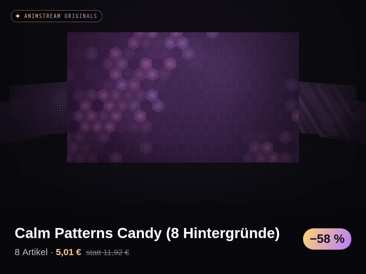 Calm Patterns Candy (8 Hintergründe)