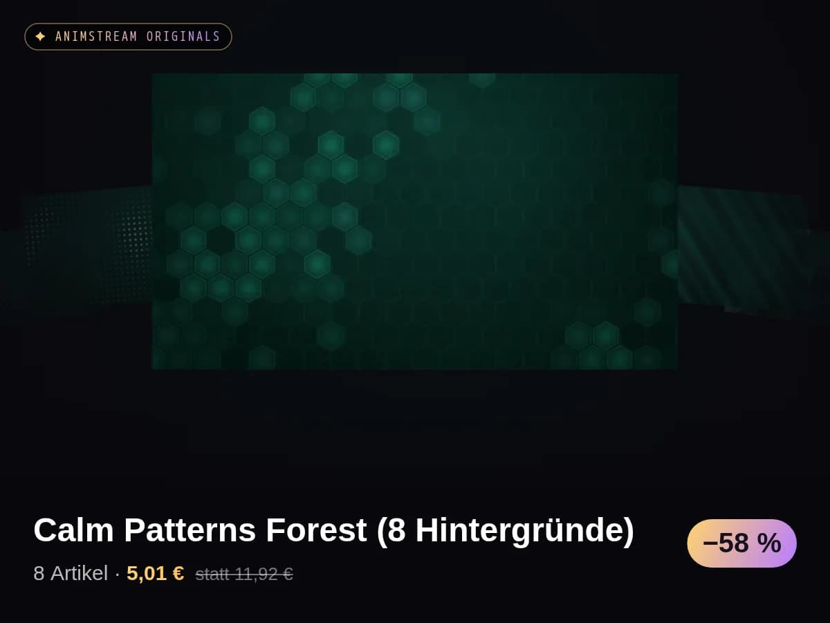 Calm Patterns Forest (8 Hintergründe)