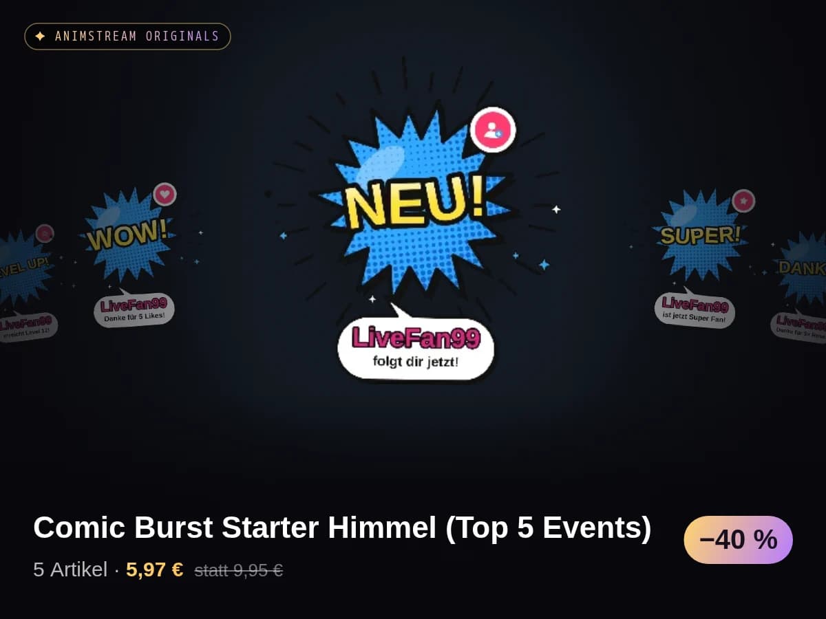 Comic Burst Starter Himmel (Top 5 Events)