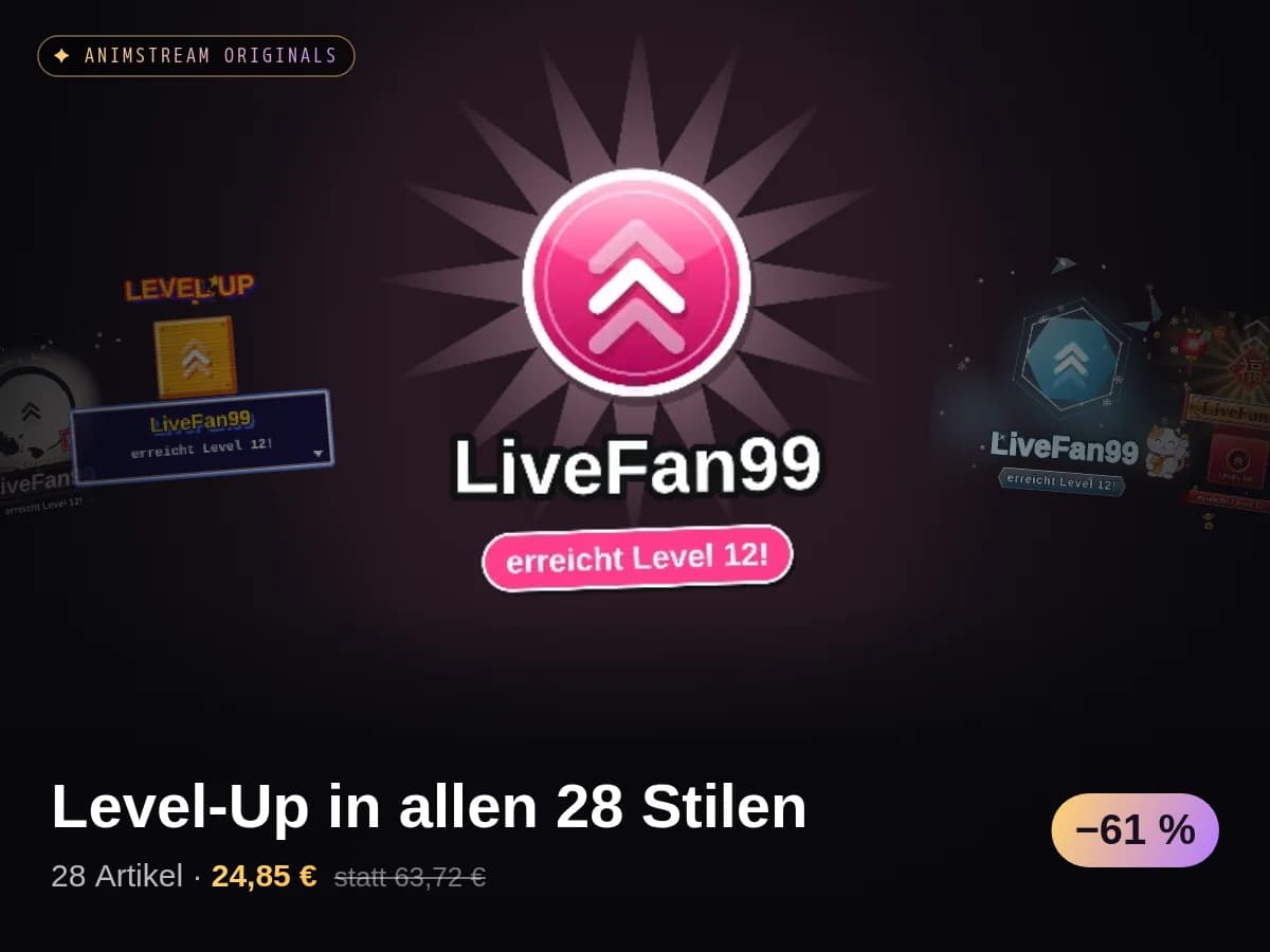Level-Up in allen 28 Stilen