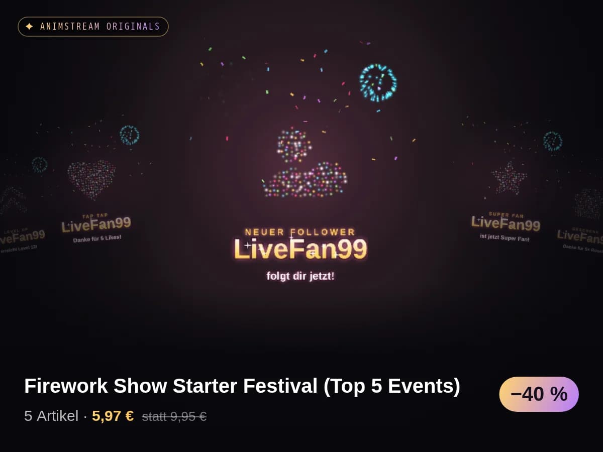 Firework Show Starter Festival (Top 5 Events)