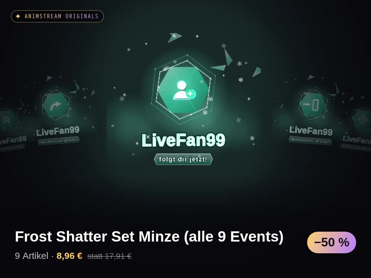 Frost Shatter Set Minze (alle 9 Events)