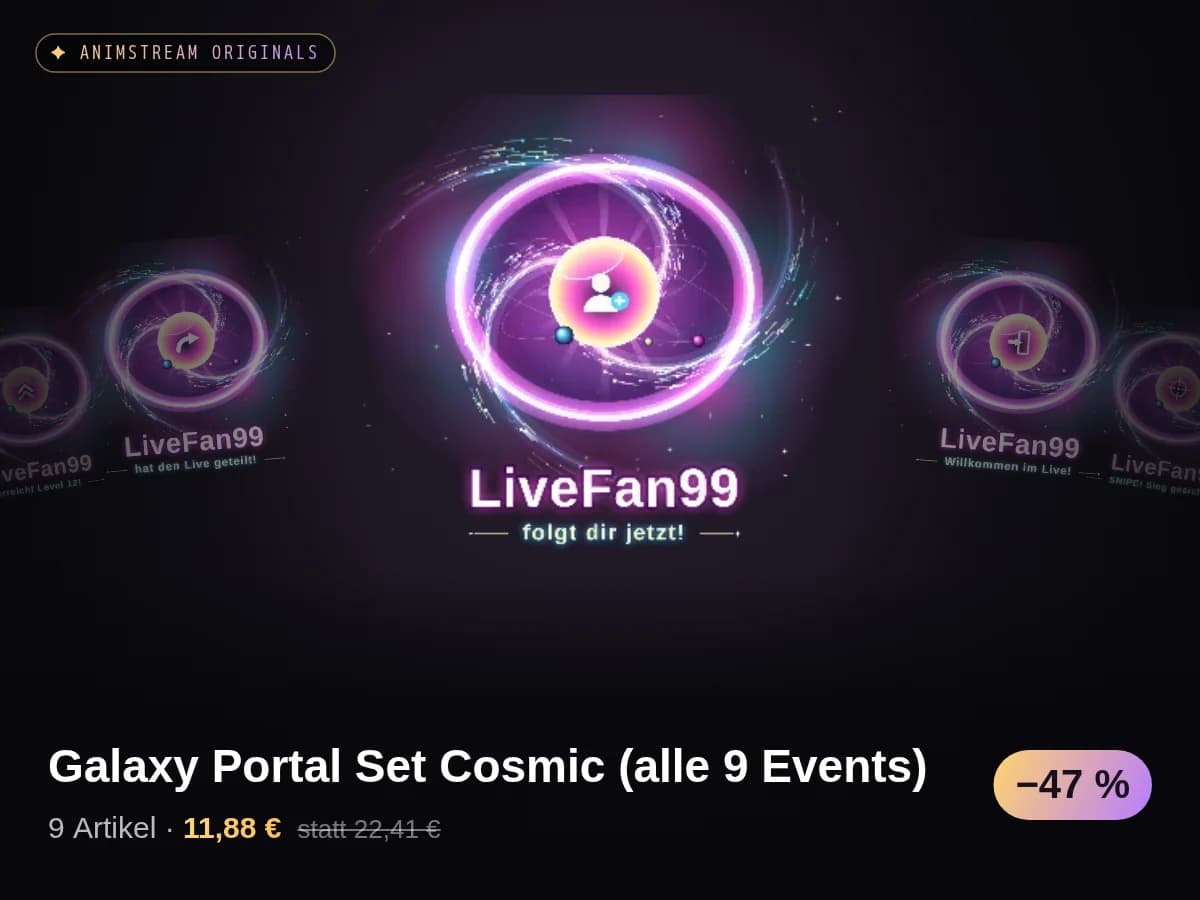 Galaxy Portal Set Cosmic (alle 9 Events)