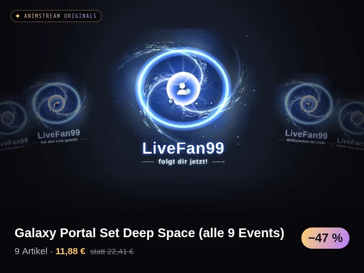 Galaxy Portal Set Deep Space (alle 9 Events)