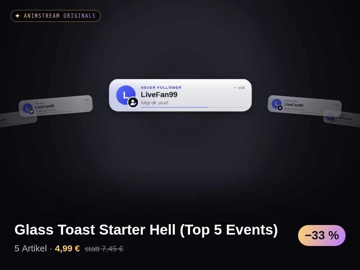 Glass Toast Starter Hell (Top 5 Events)