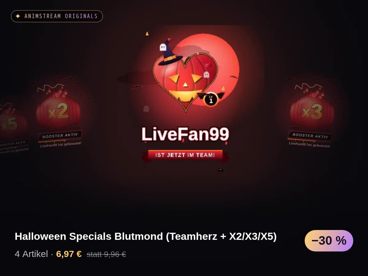 Halloween Specials Blutmond (Teamherz + X2/X3/X5)
