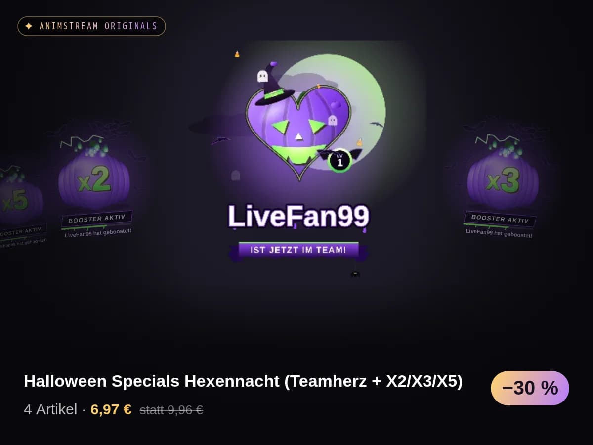 Halloween Specials Hexennacht (Teamherz + X2/X3/X5)