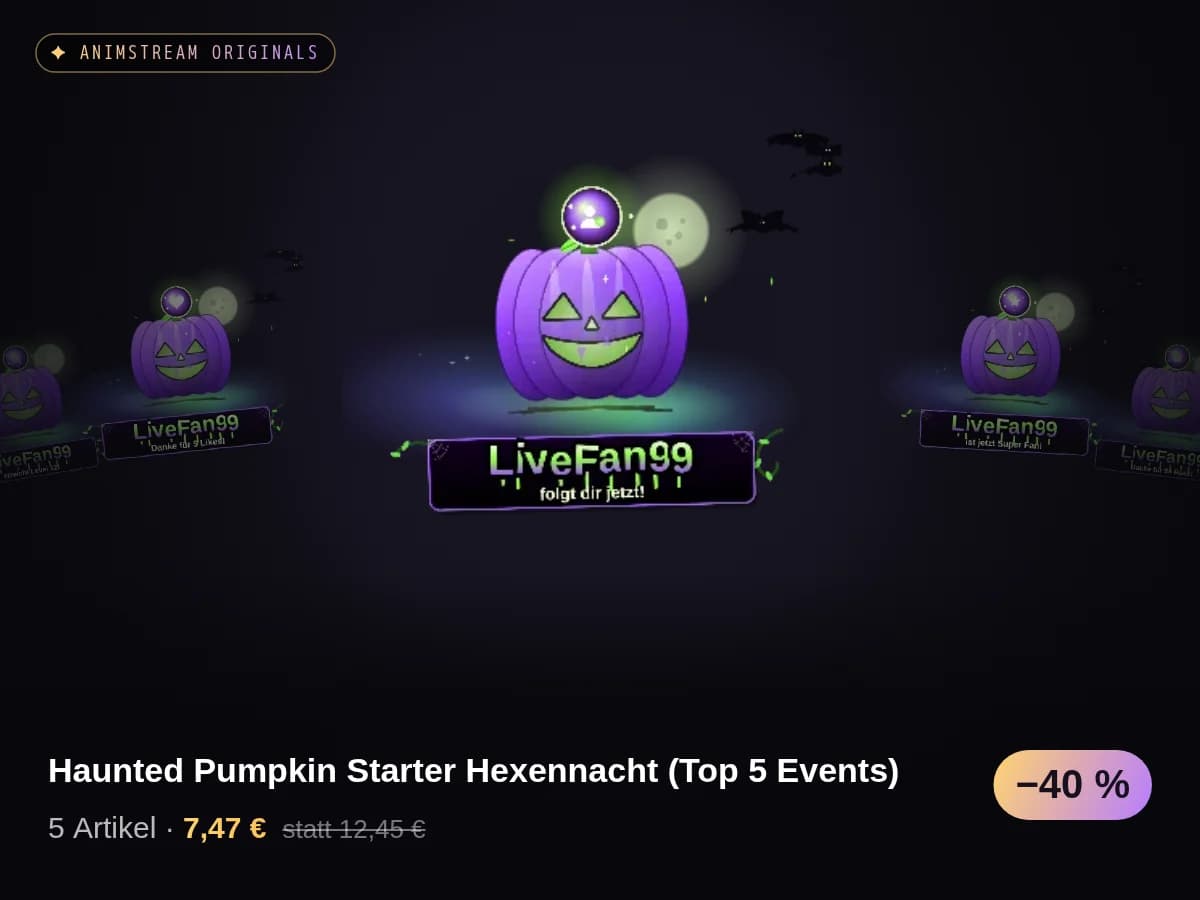 Haunted Pumpkin Starter Hexennacht (Top 5 Events)