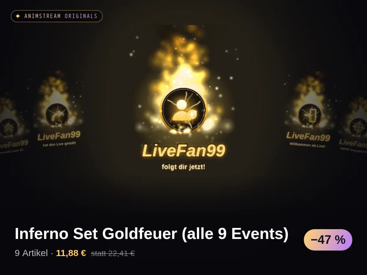Inferno Set Goldfeuer (alle 9 Events)
