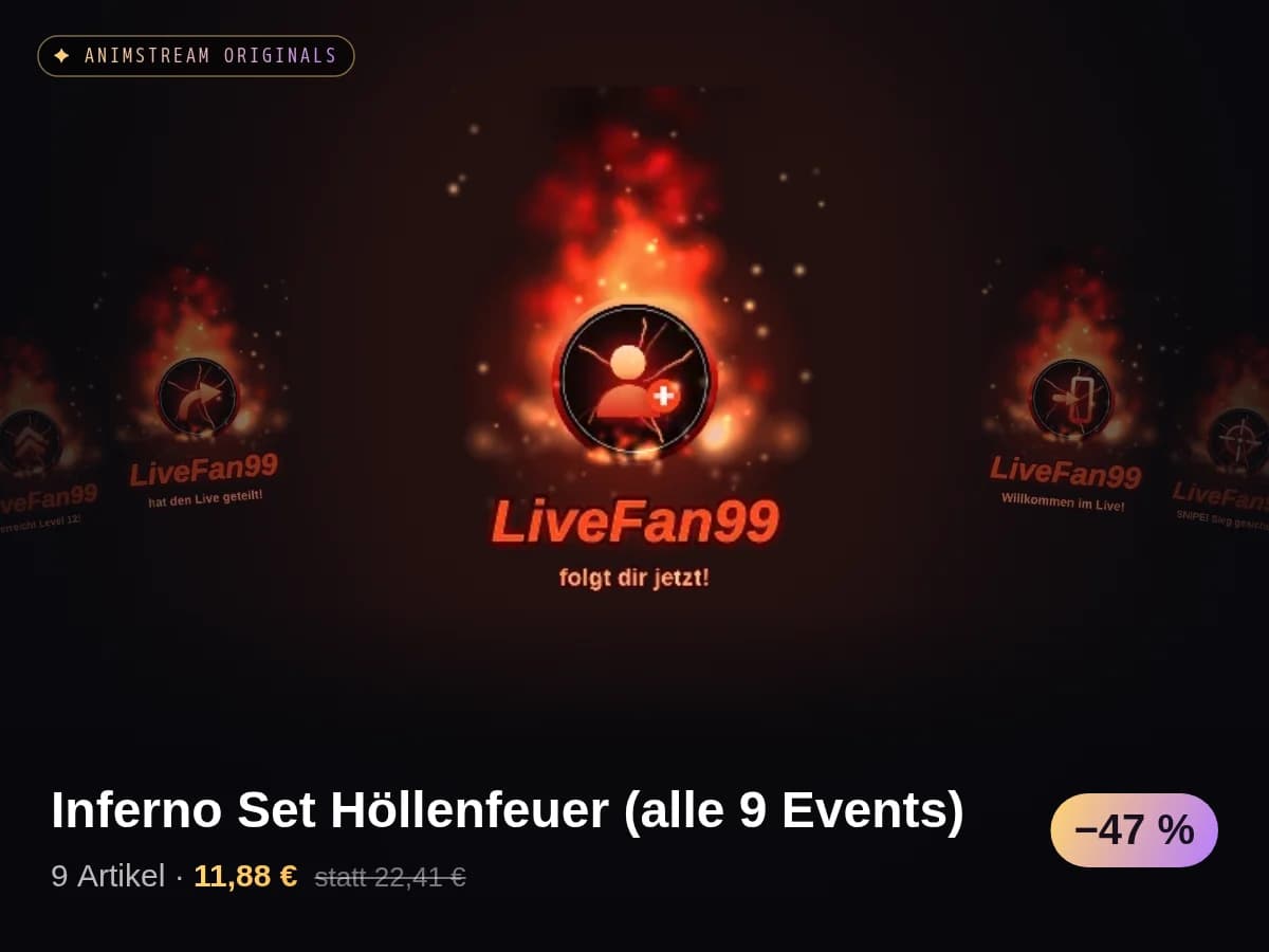 Inferno Set Höllenfeuer (alle 9 Events)