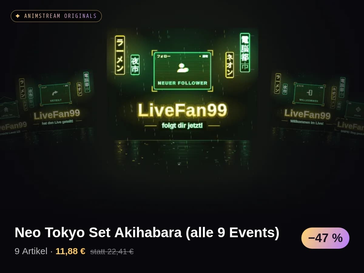 Neo Tokyo Set Akihabara (alle 9 Events)
