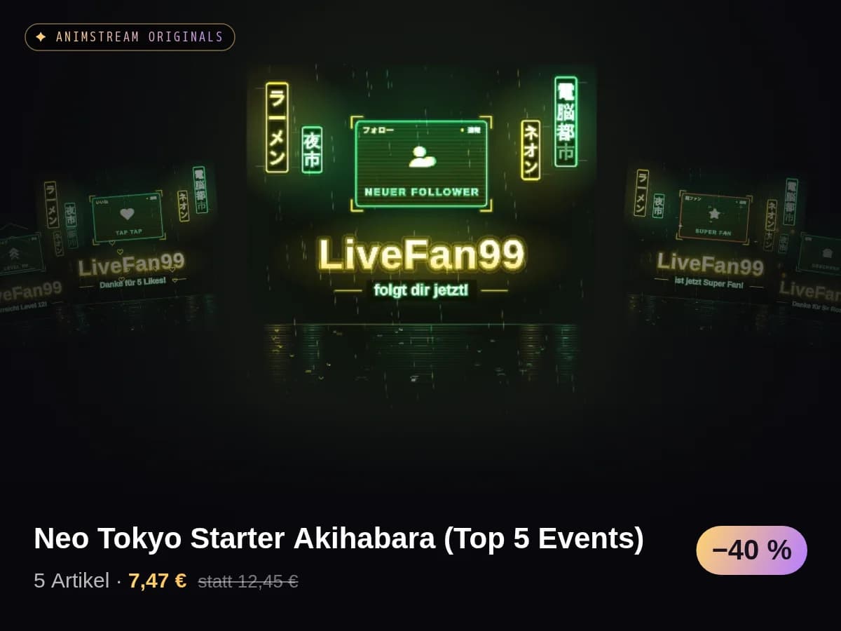 Neo Tokyo Starter Akihabara (Top 5 Events)