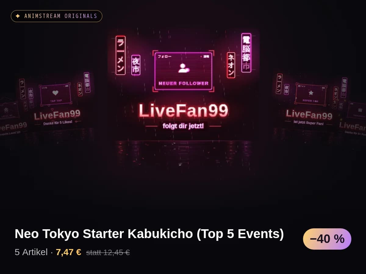 Neo Tokyo Starter Kabukicho (Top 5 Events)