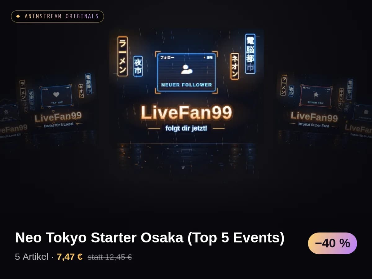 Neo Tokyo Starter Osaka (Top 5 Events)
