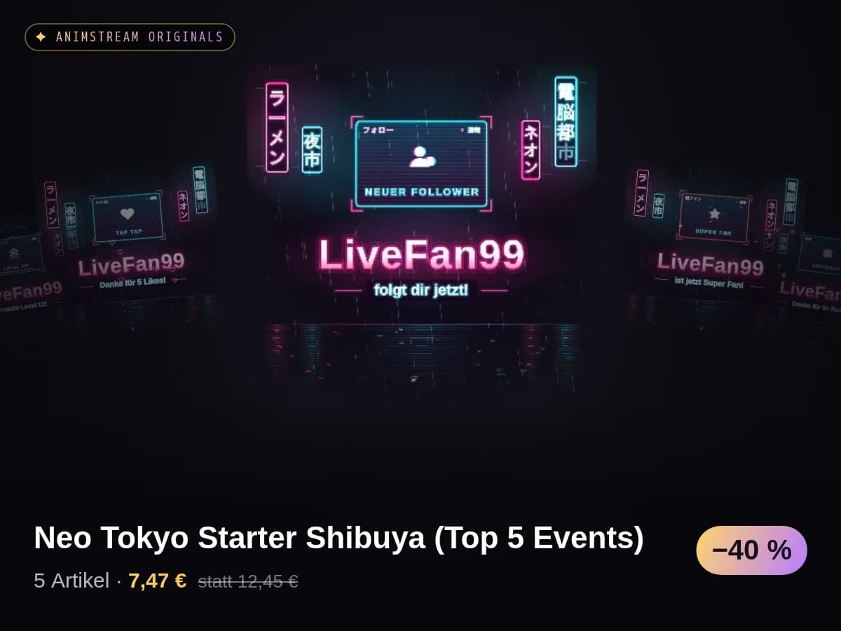 Neo Tokyo Starter Shibuya (Top 5 Events)
