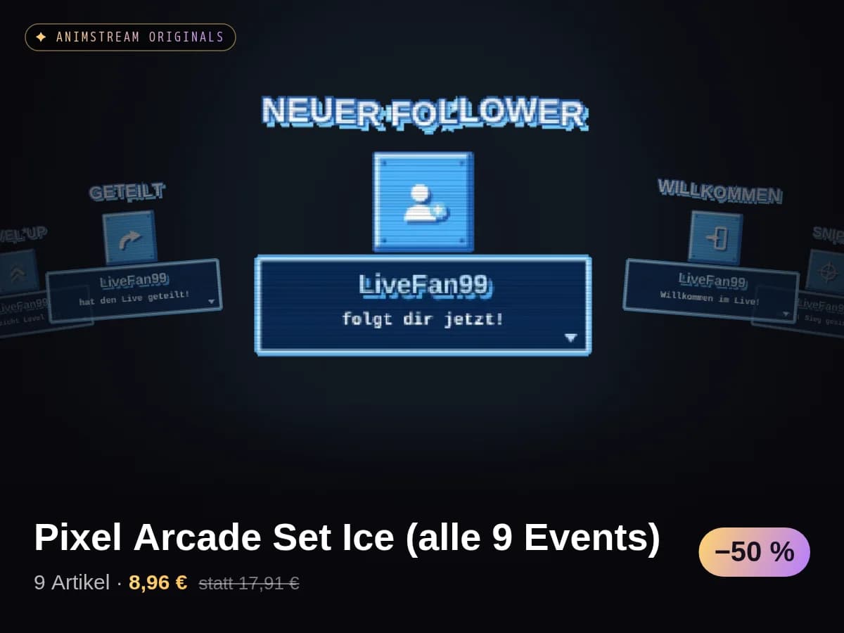 Pixel Arcade Set Ice (alle 9 Events)