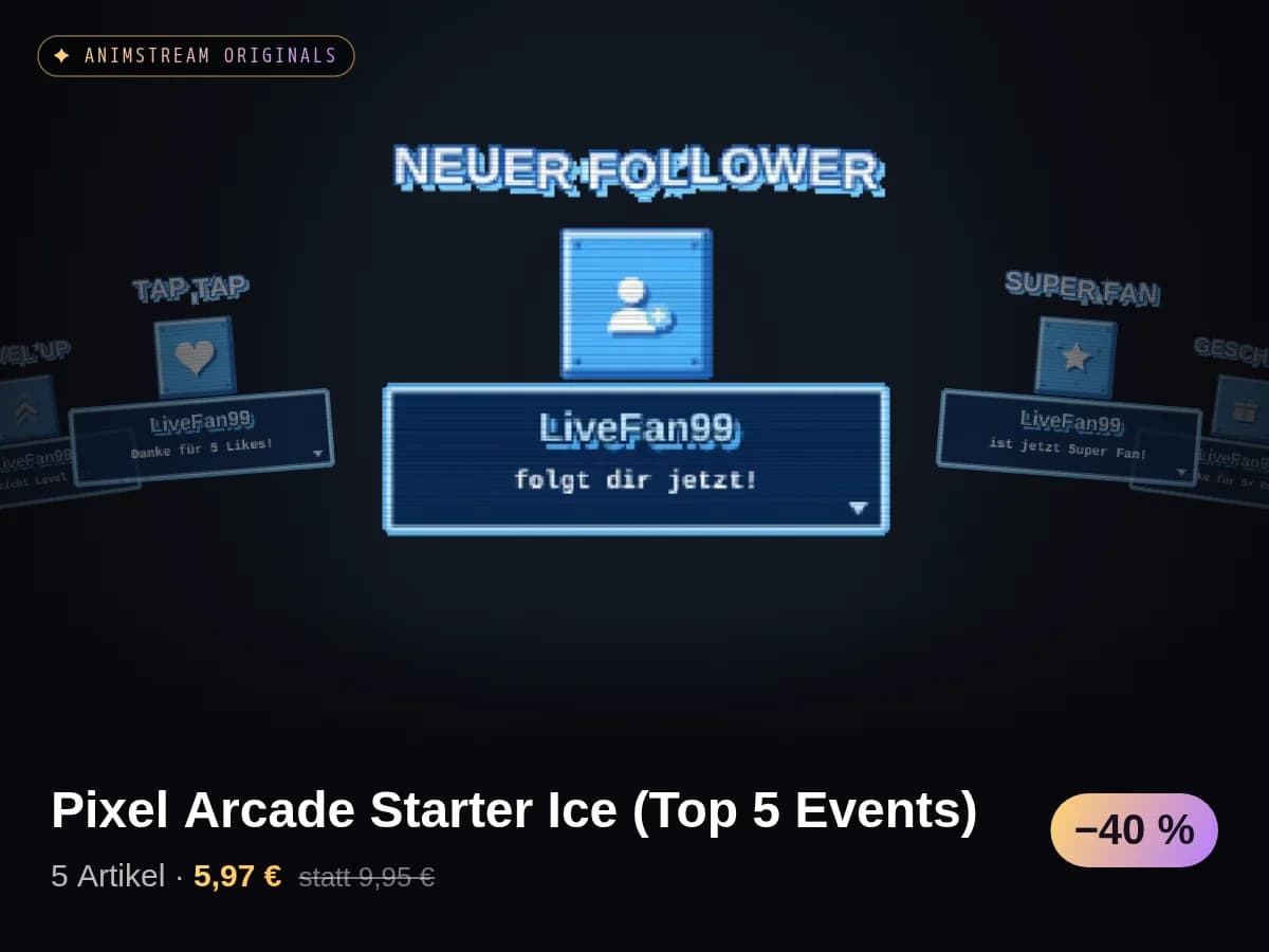 Pixel Arcade Starter Ice (Top 5 Events)