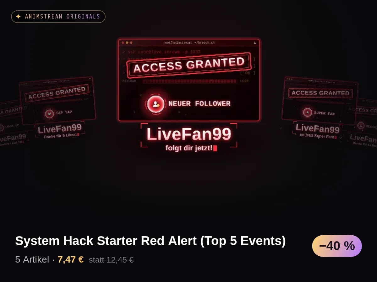 System Hack Starter Red Alert (Top 5 Events)