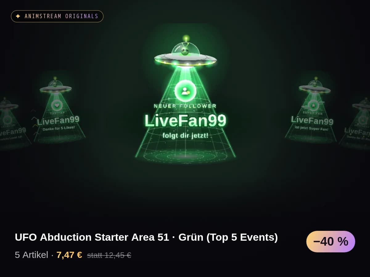 UFO Abduction Starter Area 51 · Grün (Top 5 Events)