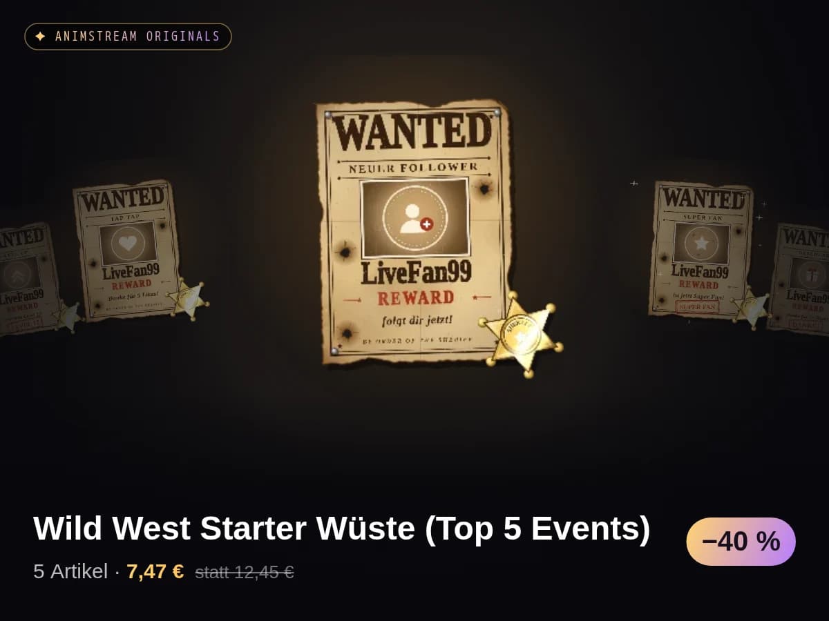 Wild West Starter Wüste (Top 5 Events)