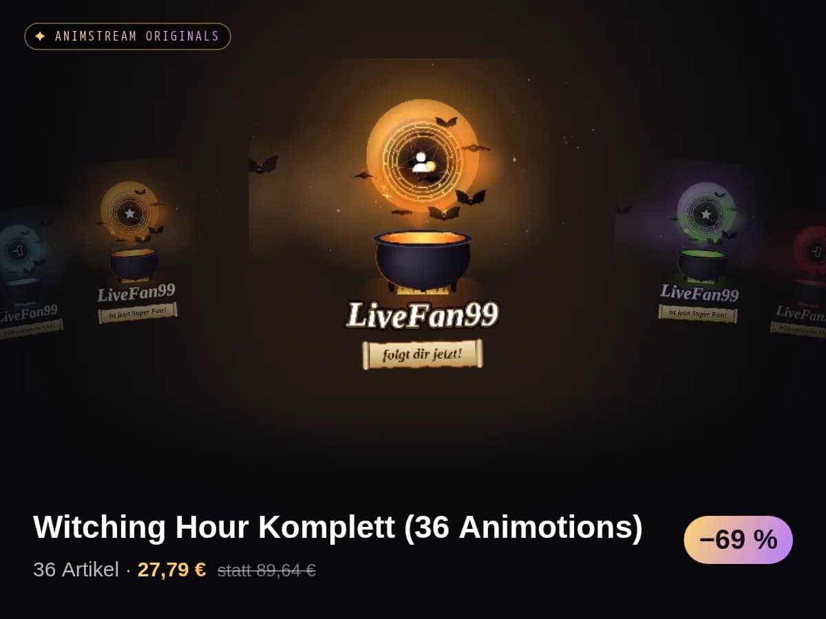 Witching Hour Komplett (36 Animotions)