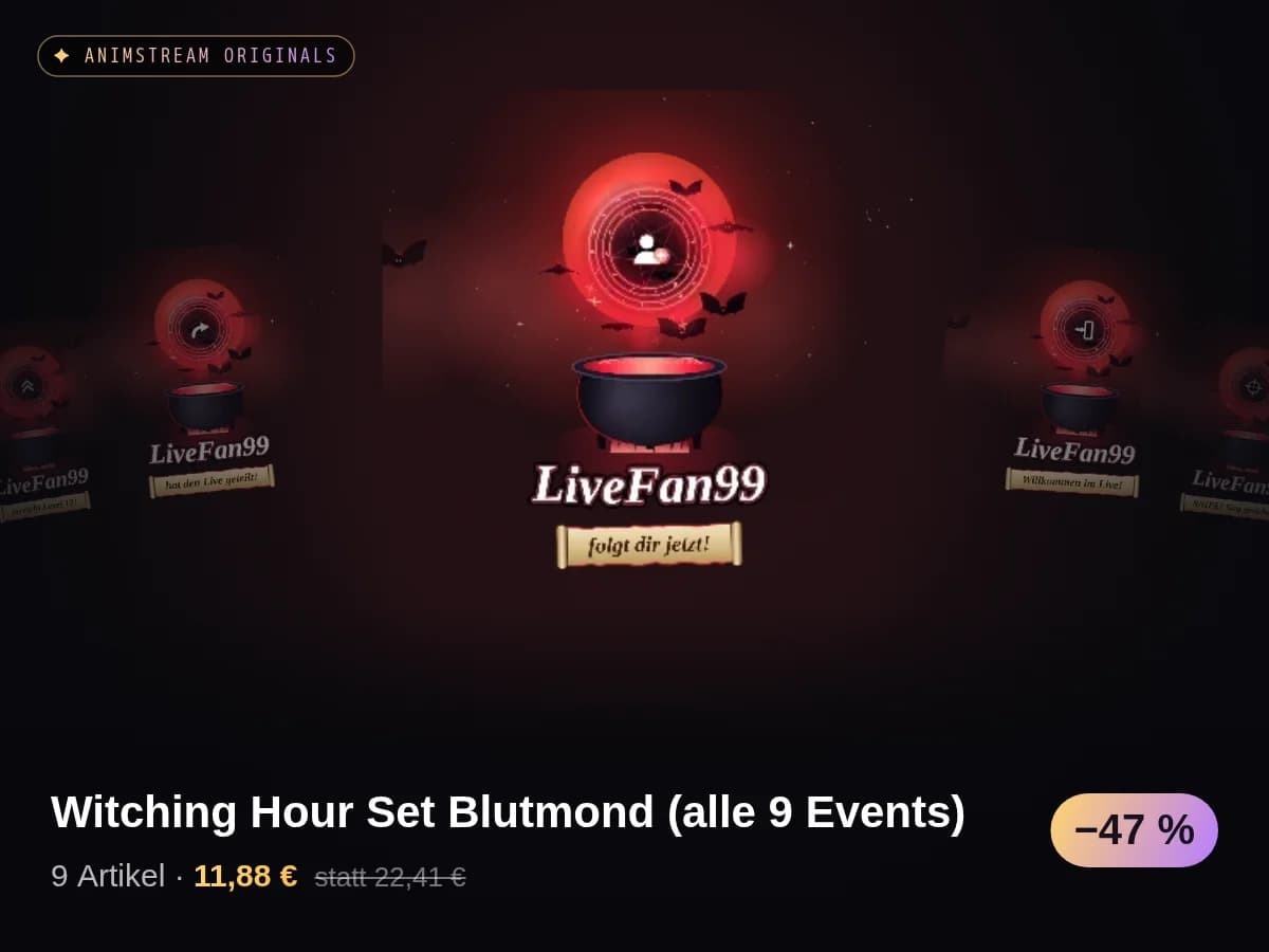 Witching Hour Set Blutmond (alle 9 Events)