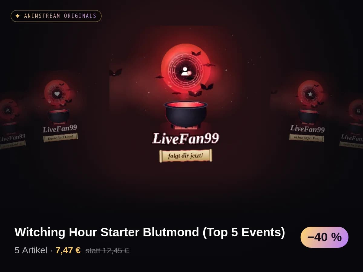 Witching Hour Starter Blutmond (Top 5 Events)