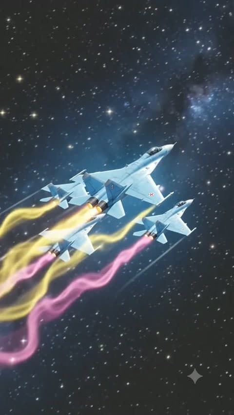 Fliegende Jets
