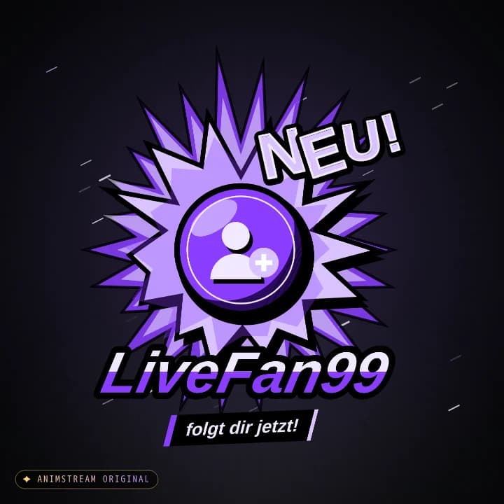Neuer Follower Alert – Anime Impact Schatten