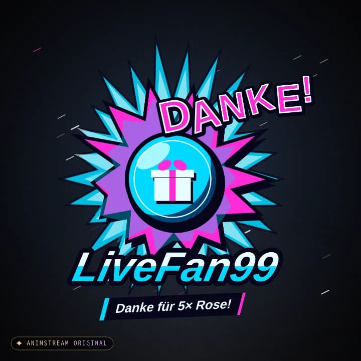 Geschenk-Danke Alert – Anime Impact Cyber