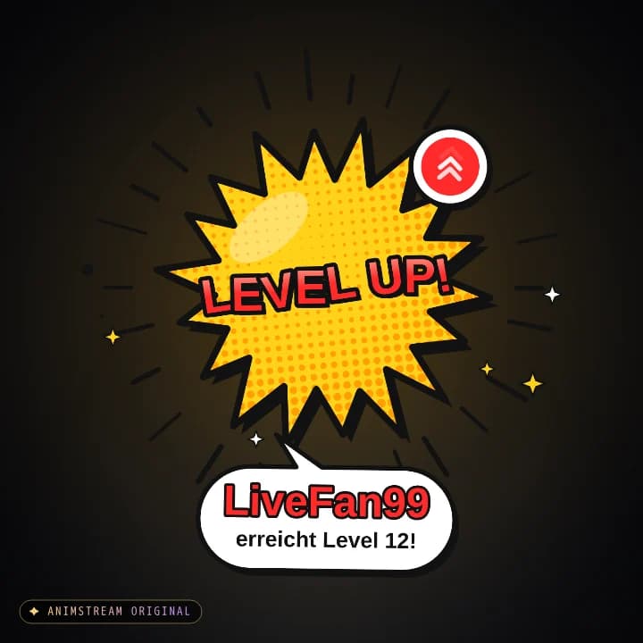 Level-Up Alert – Comic Burst Klassik