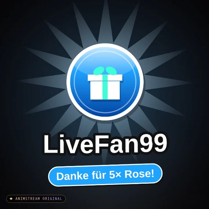 Geschenk-Danke Alert – Event Pop Ocean