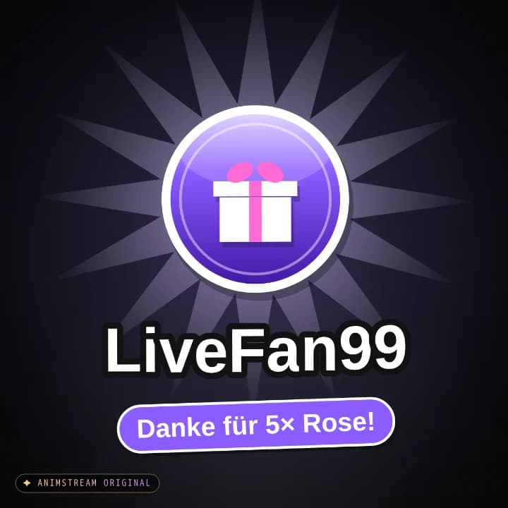 Geschenk-Danke Alert – Event Pop Violet