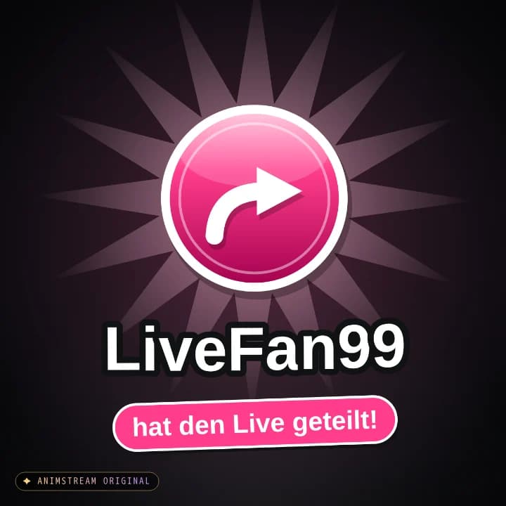 Live geteilt Alert – Event Pop Candy