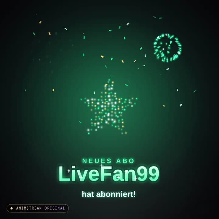 Abo Alert – Firework Show Smaragd