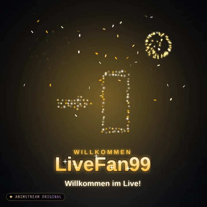Willkommen Alert – Firework Show Gold