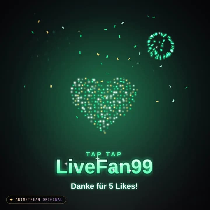Like & Tap Tap Alert – Firework Show Smaragd