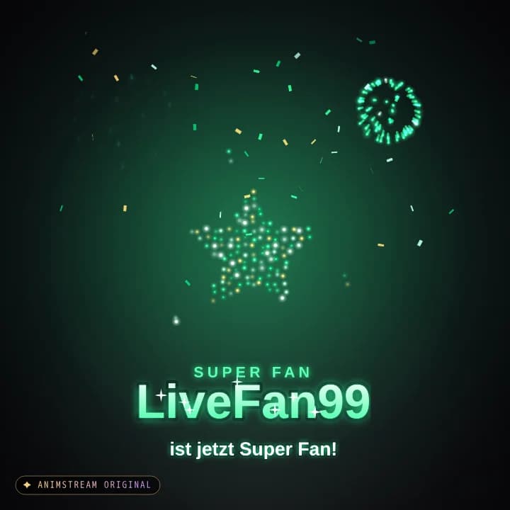 Super Fan Alert – Firework Show Smaragd