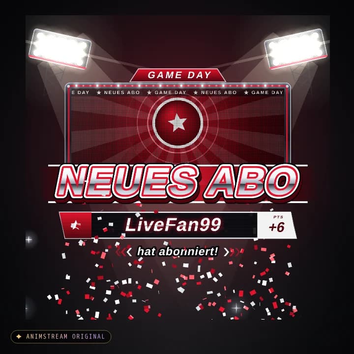 Abo Alert – Game Day Home · Rot-Weiß