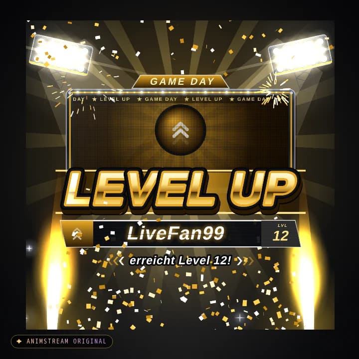 Level-Up Alert – Game Day Championship Gold