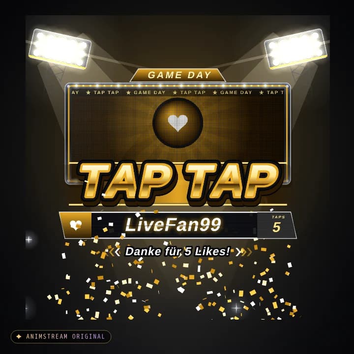 Like & Tap Tap Alert – Game Day Championship Gold