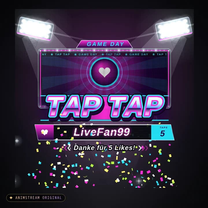 Like & Tap Tap Alert – Game Day Night Game · Neon