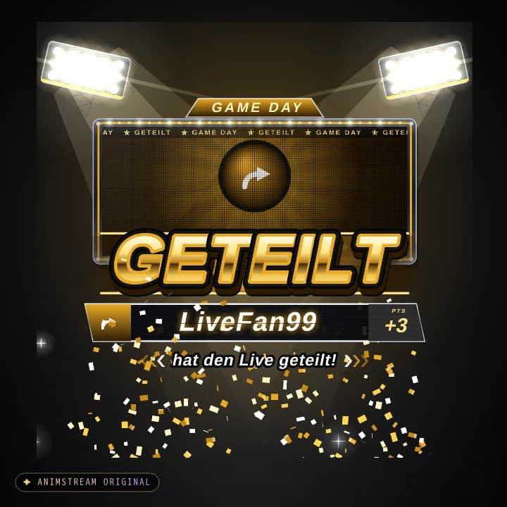 Live geteilt Alert – Game Day Championship Gold