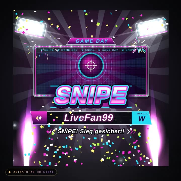 Snipe Alert – Game Day Night Game · Neon