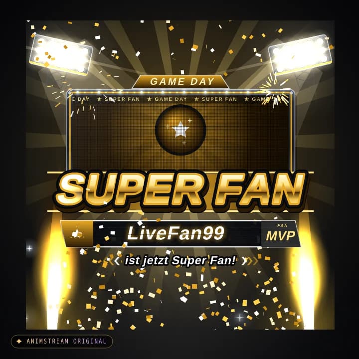 Super Fan Alert – Game Day Championship Gold