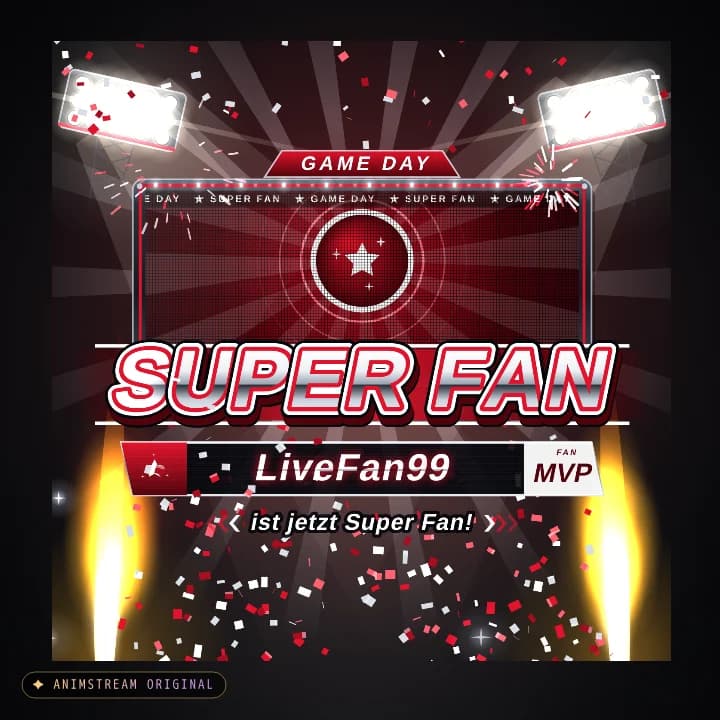 Super Fan Alert – Game Day Home · Rot-Weiß