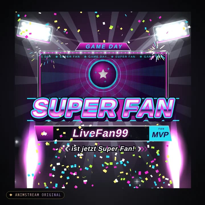 Super Fan Alert – Game Day Night Game · Neon