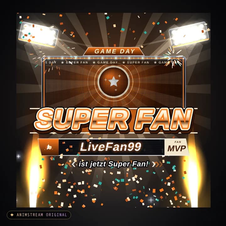 Super Fan Alert – Game Day Retro · Orange-Creme