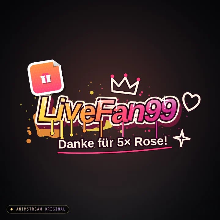 Geschenk-Danke Alert – Graffiti Tag Sunset